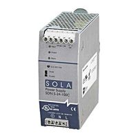 Sola/Hevi-Duty SDN2.5-24-100P DC Power Supply, 24 VDC, 2.5 Amp, 47-63 Hz