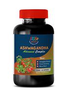 Stress Relief Pills for Men - ASHWAGANDHA Advanced Complex 770 MG - Dietary Supplement - ashwagandha Extract Alcohol Free - 1 Bottle 60 Capsules