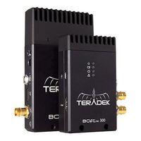 Teradek Bolt Pro 300 3G-SDI Wireless Transmitter and Receiver Set, 300' Range