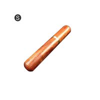 Soeasier Rosewood Cigar Tube Storage Case Portable Wooden Humidor Tobacco Cigarettes Holder Somoking Accessories (S)