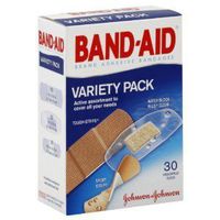 Band Aid Tough-Strips Waterproof Adhesive Clear Bandages - 30 Each