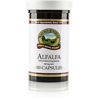 Nature's Sunshine Alfalfa, 100 Capsules | Provides Nutrients and Trace Minerals through the Deep Roots of this Powerful Herb