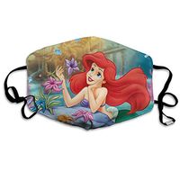 SSUJ7 Mermaid-Princess Men Women Adjustable Earloop Mouth Guard Anti-Dust Washable Reusable Mouth Guard for Kids Teens Adults Anti Pollution,Anti-smog