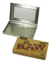 RAW Rolling Papers Shred Case with Papers - 300 Size