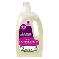 Biokleen Sport Laundry Detergent – 128 HE Loads - Liquid, Concentrated, Eco-Friendly, Non-Toxic, Plant-Based, No Artificial Fragrance, Colors or Preservatives, Sports
