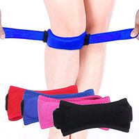 Vech Knee Strap Brace, Patellar Tendon Support Band for Men and Women, Knee Pain Relief & Patella Stabilizer Knee Support for Hiking, Soccer, Basketball, Running, Jumpers Knee, Tennis (Blue)