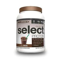PEScience Select Cafe Premium Whey and Casein Protein, Iced Mocha, 19.8 Ounce
