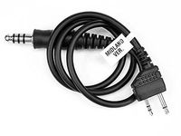 DLP Tactical Plug Compatible with U93 / U174 Military Aviation Plug and Civilian Radio (Compatible to Midland)