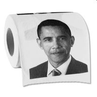 Obama Funny Toilet Paper - 2 Pack / Functional Gag Gift