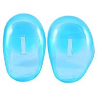 Huakii Ear Cover Shield, 2pcs Anti Staining Plastic Ear Cover Protector