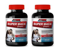 Men Sex Enhancer Supplement - Super MACA Complex - Premium Herbal Supplements - maca Root All Natural - 2 Bottles 120 Capsules