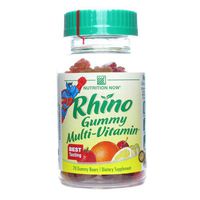 Rhino Gummy Bear Vitamins, 70-Count Bottles (Pack Of 2)