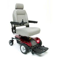 Pride Jazzy Select Elite Motorized Wheelchair W/Captain Seat and Batteries