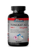Testosterone Booster and Fat Burner - TONGKAT ALI Root Extract 200:1 400mg - LONGJACK - Tongkat Fitness - 1 Bottle 60 Capsules