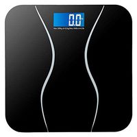 Plam Kloset Digital Electronic LCD Personal Glass Bathroom Body Weight Weighing 0