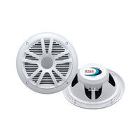 Boss Audio MR6W - 6.5" Dual Cone 180-watt Marine Coaxial Speakers, PAIR