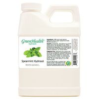 Spearmint Hydrosol (Floral Water) - 16 fl oz Plastic Jug w/Cap - 100% pure, distilled from essential oil