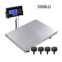 ZYY Animal Weighing Scales，with 0.1 KG Resolution 300 Kilogram Capacity Portable Large Ease Stainess Steel Pet Scales