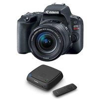 Canon EOS Rebel SL2 DSLR with EF-S 18-55mm f/4-5.6 is STM Lens, Black Connect Station CS100