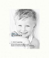 8.5x11 Polar White / Porcelain Custom Mat for Picture Frame with 4.5x7 opening size (Mat Only, Frame NOT Included)