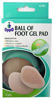 Oppo Gel Ball of Foot Pads, 6781-1 Pair