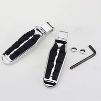 Frames & Fittings Motorcycle Front Rear FootRests FootPegs Foot Rests for Honda Shadow 1100 Sabre/ 600 VLX/Deluxe/VT 1300 Sabre/Stateline/Fury