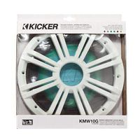 Kicker 43KMW10GLC KMW10G 10-Inch Grille for 43KMW 10 Subwoofer, LED, charcoal,RoHS Compliant
