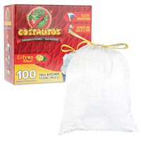 Trash Bags 13 Gallon – Tall Kitchen Trash Bags for Home Cleaning | Resistant Garbage Bags | 100 Count - by Costalitos