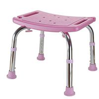 G-LYDYSYLX Shower Stool Aluminum Shower Chair Height Adjustable Can Be Used in Bathrooms Shoe Benches