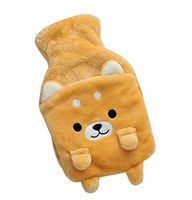 Happy Lily Medium Size Cute Fleece Cover for 1 Liter Hot Water Bottle, Best Gift for Christmas