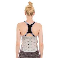 Adjustable Back Support Belt Lumbar Brace/Lower Back Belt, Relief for Back Pain - for Lifting, Work, Gym, Posture, Protection Belt for Men & Women in Construction, Moving and Warehouse Jobs,L