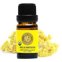 Organic Helichrysum Italicum Essential Oil, 100% Pure Non-GMO USDA Certified Organic - 10ml Undiluted | Anti-Aging, Skin Care, Deeply Healing