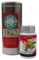 Quick Cleanse Kit - All Natural Weight Loss Detox Tea and Cleanse Supplement, Detoxify and Cleanse Your Body Fast, Feel Better, Lighter and Slim Down (30 Cleanse capsules, 20 Tea Sachets) (Sweet Mint)