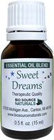 Sweet Dreams Essential Oil Blend 1.0 fl oz / 30 ml with Essential Plant Oils of Nutmeg, Jasmine, Lavender, Rose, Roman Chamomile, Vanilla