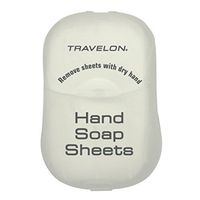 Travelon Hand Soap Toiletry Sheets, 50-Count