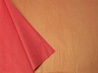20" x 30" Scarlet & Metallic Gold 2 Sided Tissue Paper (100 Sheets)
