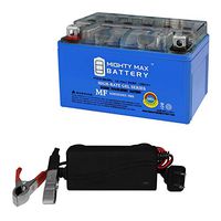 Mighty Max Battery YTX7A-BS Gel Replaces Peugeot Tweet 125 4t Ctx7a-bs 10 + 12V 1A Chrgr Brand Product