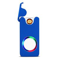 Padgene USB Rechargeable Flameless Windproof LED Shinning Shake Induction Electronic Pulse Cigarette (Royal Blue)