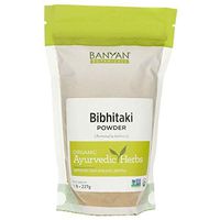 Banyan Botanicals Bibhitaki Powder - Certified Organic, 1/2 Pound - Terminalia belerica - Detoxification and Rejuvenation for kapha*