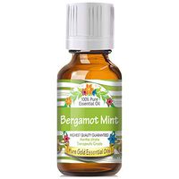 Pure Gold Bergamot Mint Essential Oil, 100% Natural & Undiluted, 30ml