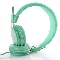 Amyove Wired Ear Headphones Stylish Headband Earphones for iPad Tablet for Kids