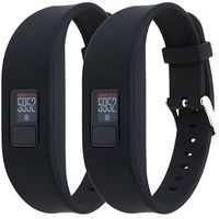 QGHXO Band for Garmin Vivofit 3 / Vivofit JR, Soft Silicone Replacement Watch Band Strap for Garmin Vivofit 3 / Vivofit JR/Vivofit JR 2 Activity Tracker, Fit 6.0 inches-9.0 inches (152mm-230mm) Wrist