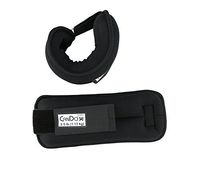 CanDo 10-3384-2 Weight Straps, 5 lb. Set, Black (Pack of 2)