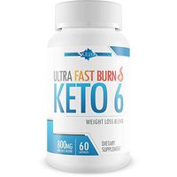 Ultra Fast Burn Keto 6 - Weight Loss - Burn Fat Faster with Complete Keto Bhb Salts to Help Your Body Enter Ketosis More Quickly - Get an Ultra Fast Keto Boost with Ultra Fast Burn Keto 6 Pills