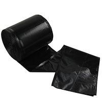 Nicesh Black 6 Gallon Trash Bags/Trash Can Liners, 250 Counts