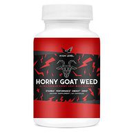 High Level Horny Goat Weed Extract | Ultra Premium Supplement Complex for Men and Women | Maca Root, Tongkat Ali, Saw Palmetto, L-Arginine, Muira Puama | 1000mg 60 Capsules | Stamina and Performance