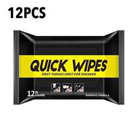 straw 12/30 PCS Disposable Shoe Wipes Wipes Portable White Shoes Cleaning Care Wipes Sneakers Cleaning Fast Wipes