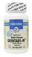 Freeda Kosher Quintabs M Multivitamin and Mineral - 100 Veg Caps