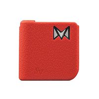 DSC-Mart Texture Case for Mi Pod Pods,Protective Anti-Slip Silicone Skin Cover Sleeve Wrap Gel Fits Mi-Pod (Red)