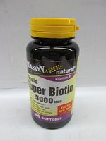 Mason Natural Super Biotin 5000 mcg Softgels - 60 ea